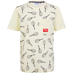 Vêtements Enfant T-shirts manches courtes Fila FAT0040 Jaune