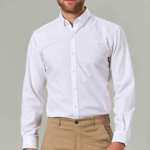 Vêtements Homme Chemises manches courtes Brook Taverner PC4638 Blanc