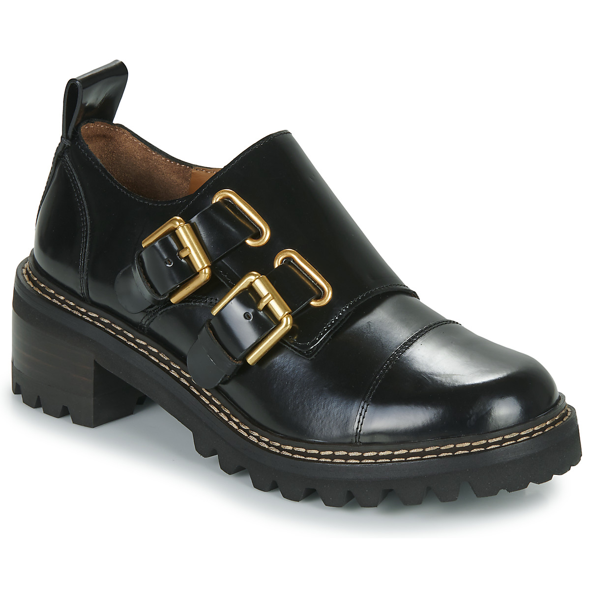 Chaussures Femme Derbies See by Chloé MALLORY Noir