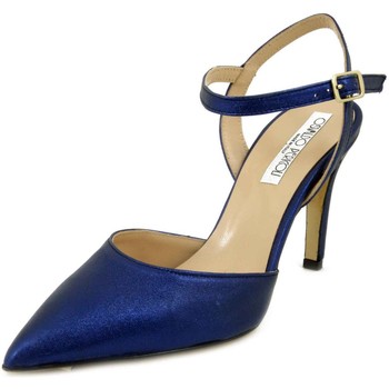 Chaussures Femme Escarpins Osvaldo Pericoli Femme Chaussures, Escarpin, Cuir Souple - 926BL Bleu