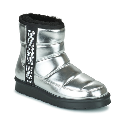 Chaussures Femme Bottes de neige Love Moschino JA24103H1F Argenté