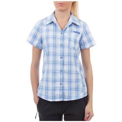 Vêtements Femme Chemises / Chemisiers Regatta Sungari II Blk Short Blanc, Bleu