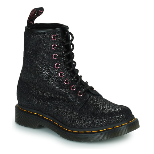 Chaussures Femme Boots Dr. Platform Martens 1460 BEJEWELED Noir