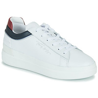 Chaussures Femme Baskets basses Tommy Hilfiger Th Feminine Leather Sneaker Blanc