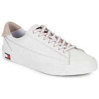 Chaussures Femme Baskets basses Tommy Jeans Chinelo Tommy Hilfiger Lettering Branco Wmn Blanc