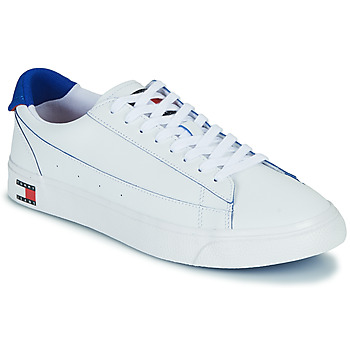 Chaussures Homme Baskets basses Tommy Jeans Tommy Jeans Leather Varsity Blanc