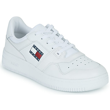 Chaussures Femme Baskets basses Tommy son Jeans TOMMY son JEANS RETRO BASKET WMN Blanc