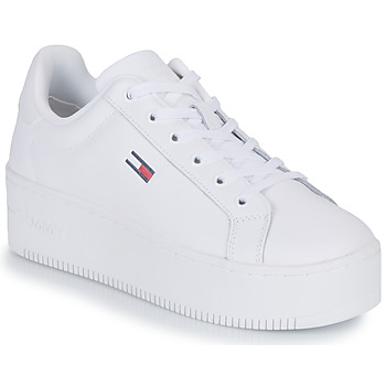 Chaussures Femme Baskets basses Tommy son Jeans TOMMY son JEANS FLATFORM ESSENTIAL Blanc
