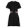 Vêtements Femme Robes courtes Karl Lagerfeld JERSEY DRESS W/LOGO WAIST Noir