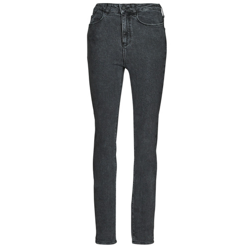 Vêtements Femme jersey-shorts Jeans skinny Karl Lagerfeld KLXCD SKINNY DENIM PANTS Gris