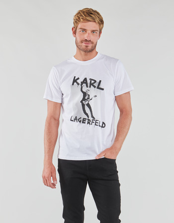 Karl Lagerfeld KARL ARCHIVE OVERSIZED T-SHIRT Blanc