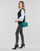 Vêtements Femme Pulls Karl Lagerfeld KNIT VEST W/ POPLIN SHIRT Noir / Blanc