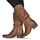 Chaussures Femme Bottes ville MTNG 50484 Cognac