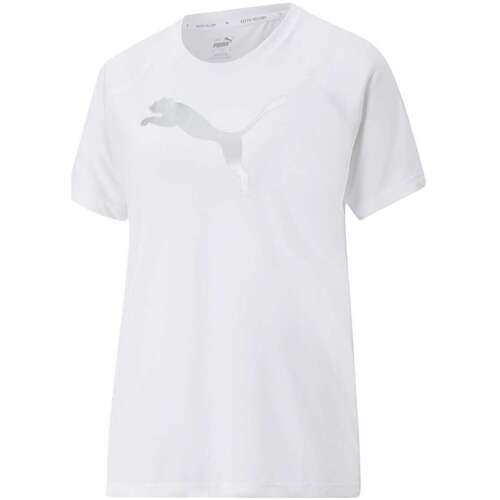 Vêtements Femme T-shirts manches courtes Puma 128332VTPE22 Blanc