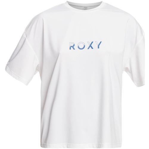 Vêtements Femme T-shirts manches courtes Roxy In Your Eyes Blanc