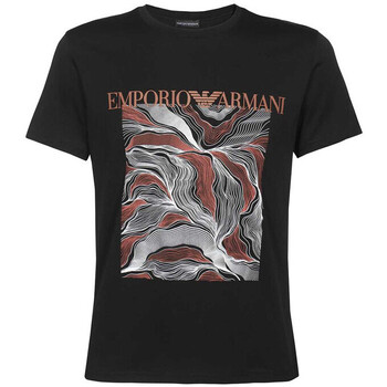 Vêtements Homme T-shirts manches courtes Ea7 Emporio Armani Tee-shirt EA7 Noir