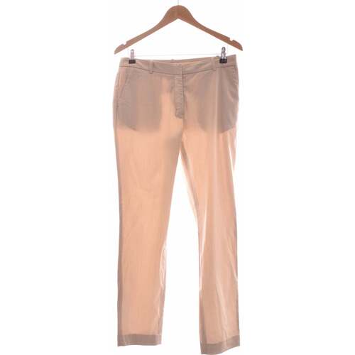 Vêtements Femme Pantalons H&M pantalon droit femme  38 - T2 - M Beige Beige