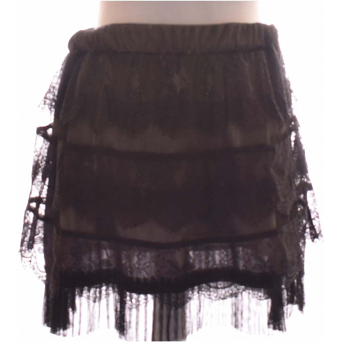Vêtements Femme Jupes Esprit jupe courte  38 - T2 - M Noir Noir