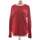 Vêtements Femme T-shirts & Polos Hollister 38 - T2 - M Rouge