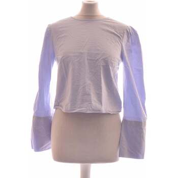 Vêtements Femme Combinaisons / Salopettes Bershka top manches longues  36 - T1 - S Bleu Bleu
