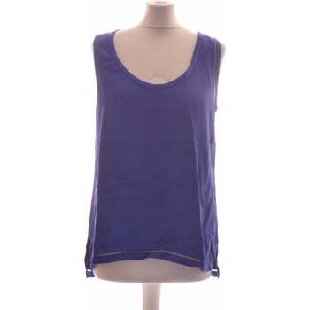 Vêtements Femme Débardeurs / T-shirts sans manche Zara Débardeur  38 - T2 - M Bleu
