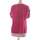Vêtements Femme T-shirts & Polos La Redoute 36 - T1 - S Rose