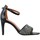 Chaussures Femme Sandales et Nu-pieds The Divine Factory Sandale à Talon Noir
