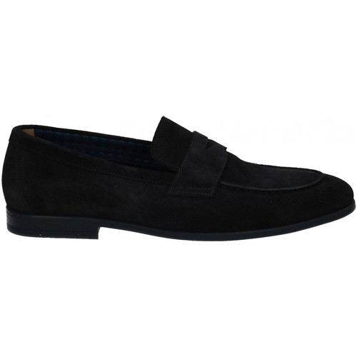 Chaussures Homme Mocassins Doucal's PENNY LOAFER Bleu