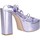 Chaussures Femme Sandales et Nu-pieds Tsakiris Mallas VELINA710 Sandales Femme Lilas Multicolore