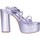 Chaussures Femme Sandales et Nu-pieds Tsakiris Mallas VELINA710 Sandales Femme Lilas Multicolore