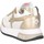 Chaussures Femme Baskets basses W6yz KIS-W Basket Femme Platine blanche Gris