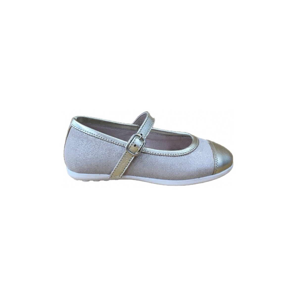 Chaussures Fille Ballerines / babies Yowas 26215-24 Argenté