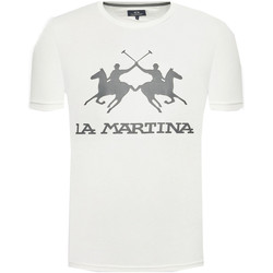 Vêtements Homme T-shirts & Polos La Martina Tee-shirt La Blanc