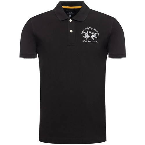 La Martina Polo Noir - Vêtements T-shirts & Polos Homme 64,80 €