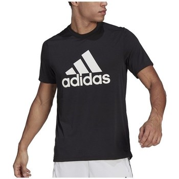 Vêtements Homme T-shirts manches courtes adidas Originals Aeroready Designed 2 Move Feelready Sport Logo Tee Noir