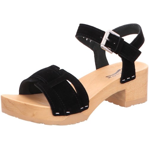 Chaussures Femme Mules / Sabots Softclox  Noir