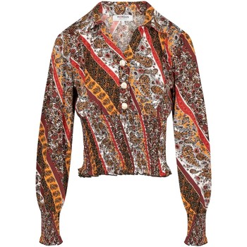 Vêtements Femme Tops / Blouses Morgan T-shirt col v Multicolore