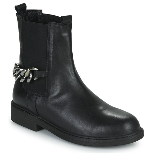 Chaussures Femme Boots Surélevé : 9cm et plus MEFARM Noir