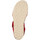 Chaussures Femme points de fidélité avec le club JmksportShops&Me Sandales en cuir VIC SPARK Rouge