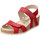 Chaussures Femme Sandales et Nu-pieds Mephisto Sandales en cuir VIC SPARK Rouge