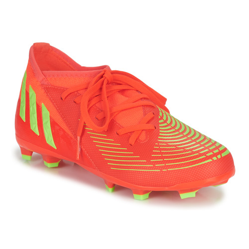 adidas Performance PREDATOR EDGE.3 FG Rouge / Fluo - Livraison Gratuite |  Spartoo ! - Chaussures Football Enfant 36,00 €