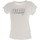 Vêtements Fille T-shirts manches courtes Teddy Smith Tabla blc mc tee g Blanc