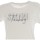 Vêtements Fille T-shirts manches courtes Teddy Smith Tabla blc mc tee g Blanc
