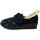 Chaussures Femme Chaussons Michelle Femme Chaussures, Pantoufle d'été, Textile - AGNESE082 Noir