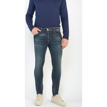 Vêtements Homme Jeans Brett & Sons Power skinny 7/8ème jeans vintage bleu Bleu
