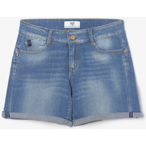 Vêtements Femme Shorts / Bermudas Bottines / Bootsises Short paola en jeans bleu Bleu