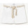 Vêtements Fille Armour Shorts / Bermudas Flip flop CALVIN KLEIN JEANS Beach Sandal Monogram Tpu YM0YM00055 Bright White 02Sises Short tiko taille haute blanc Blanc