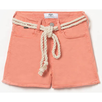 Vêtements Fille Shorts / Bermudas T-shirt Buff Pro Team Nyla rosa mulherises Short tiko taille haute corail Rouge