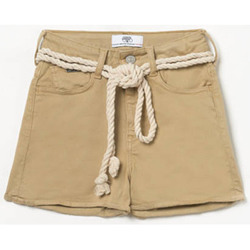 Vêtements Fille Shorts / Bermudas Brunello Cucinelli tie-waist sleeveless knitted dress Short tiko taille haute beige Vert