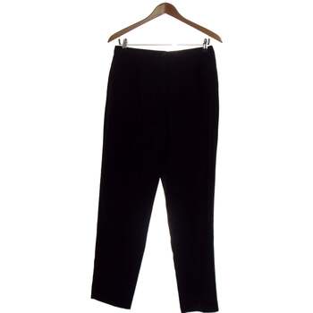 pantalon monki  pantalon droit femme  38 - t2 - m noir 